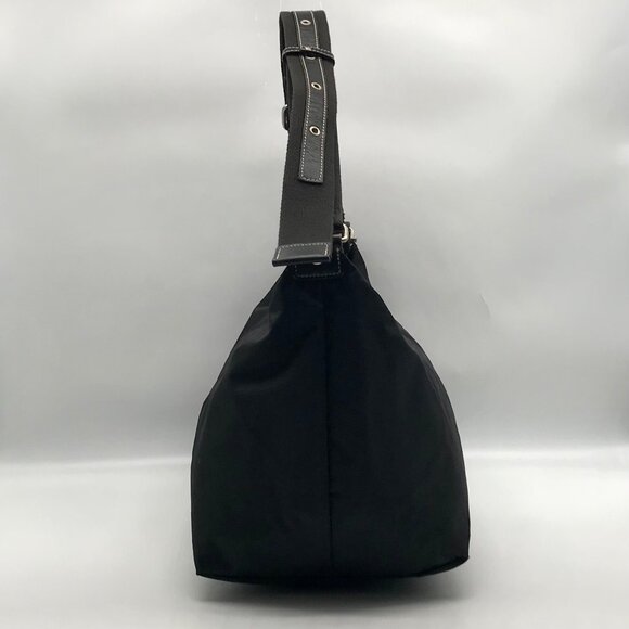 Mulberry Black Nylon Crossbody Messenger Bag 010090C - Picture 3 of 11